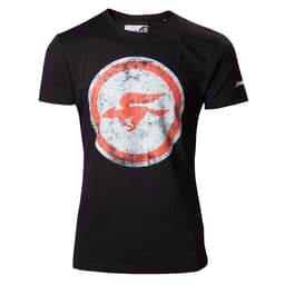 T-shirt Nintendo - Starfox - sort (L)