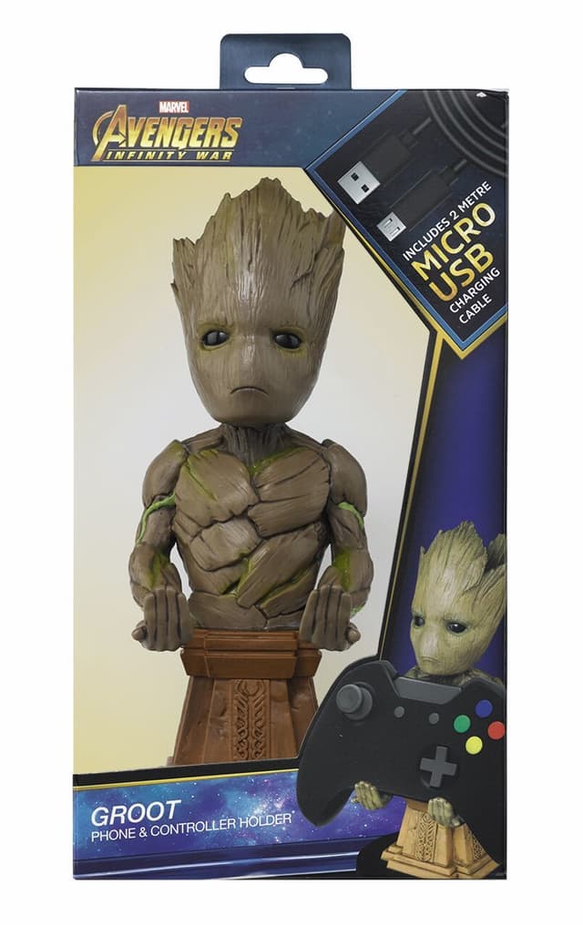 Cable Guys Marvel holderfigur til smartphone/controller (toddler Groot)
