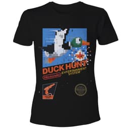 T-shirt Nintendo - Duck Hunt NES - sort (S)