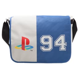PlayStation Classic 94 logo kurértaske (grå/blå)