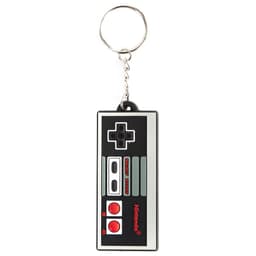 Nøglering Nintendo - NES Controller (sort/grå)