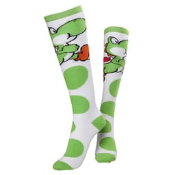 Knæstrømper Nintendo - Yoshi (grøn/hvid)