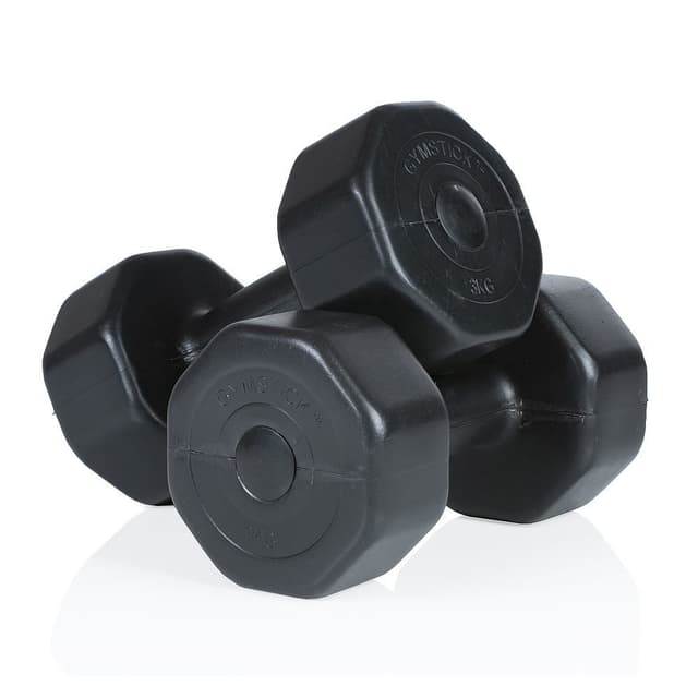 Gymstick VINYL DUMBBELLS 2 x 2 kg