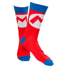 Strømper Nintendo - Mario-motiv 39-42 (rød/blå)