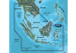 Garmin Sin/Mal/Indonesia Garmin microSD™/SD™ card: HXAE009R