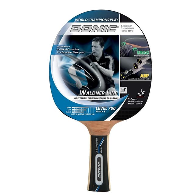 DONIC Racket Waldner 700 Inkl Dvd Med J-O, Bordtennisracket