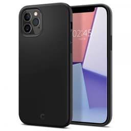 iPhone 12/iPhone 12 Pro Suojakuori Silikoni Musta