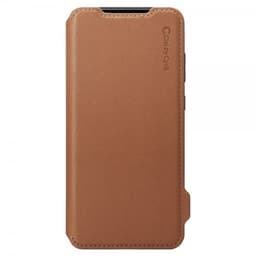Samsung Galaxy S20 Ultra Suojakotelo Wallet Brick Löstagbart Suojakuori Saddle Brown