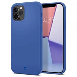 iPhone 12/iPhone 12 Pro Suojakuori Silikoni Linen Blue