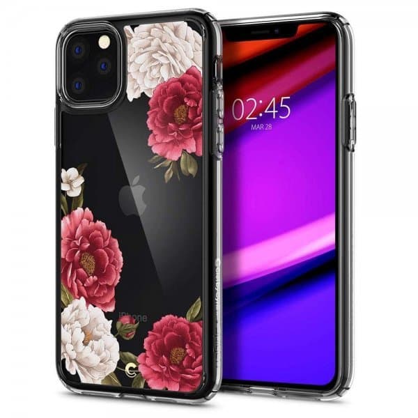 iPhone 11 Pro Max Skal Hårdplast Red Floral