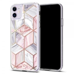 iPhone 11 Suojakuori Pink Marble