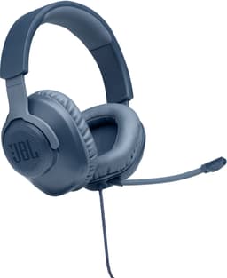 JBL Quantum 100 headset för gaming (blå)