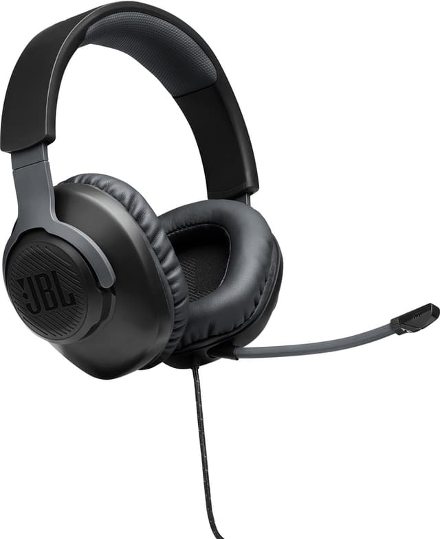 JBL Quantum 100 headset för gaming (svart)