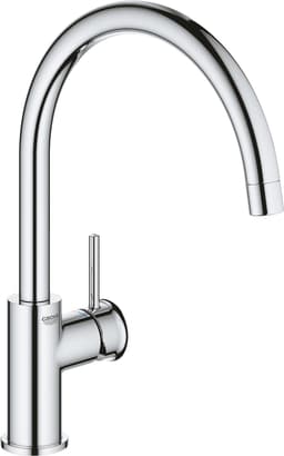 Grohe Start Classic blandebatteri med C-formet kran (krom)