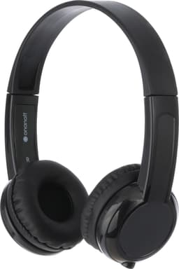 BuddyPhones Scholar on-ear hörlurar (svart)