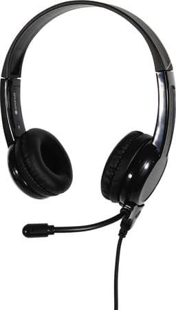 BuddyPhones Scholar Plus on-ear hörlurar (svart)