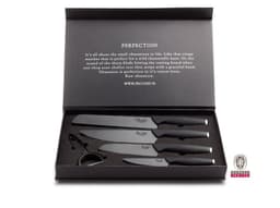 RAW Obsession Keramiske Kniver - Premiumsett Svart