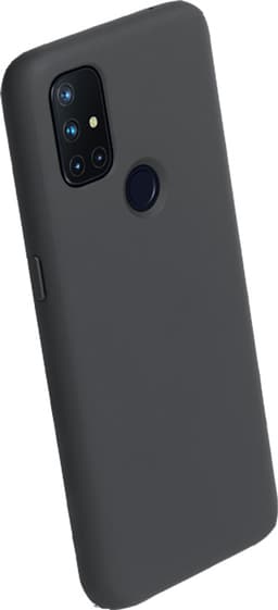 OnePlus Nord N10 5G silikonecover (sort)