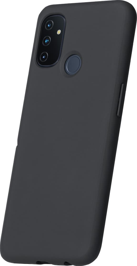 OnePlus Nord N100 silikondeksel (sort)
