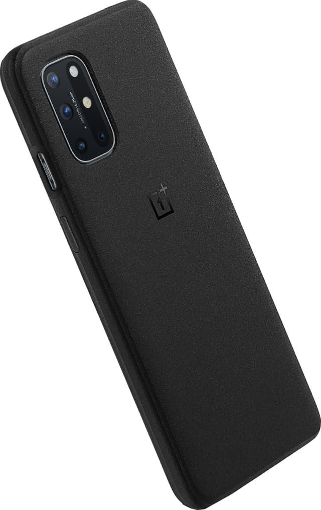 OnePlus 8T sandstein deksel (sort)