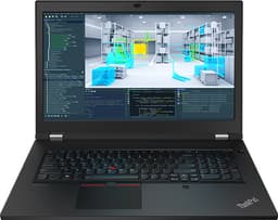 Lenovo ThinkPad P17 Gen1 17,3" kannettava i9/32/1TB (musta)