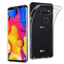 Silikonikotelo läpinäkyvä LG V40 ThinQ (LM-V405)