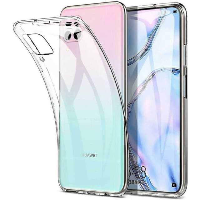 Silikonikotelo läpinäkyvä Huawei P40 Lite (JNY-L21A)
