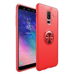 Slim Ring kotelo Samsung Galaxy A6 Plus 2018 (SM-A610F)  - punainen