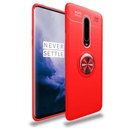 Slim Ring Case OnePlus 7 Pro  - Röd