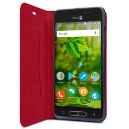 Doro 8035 Smart Magnet FlipCover - punainen