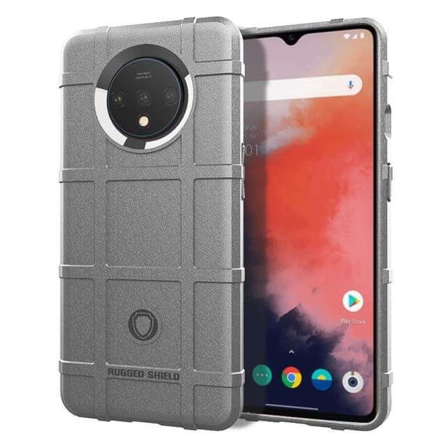 Rugged Shield deksel OnePlus 7T (HD1903)  - Grå