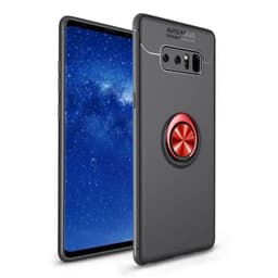 Slim Ringdeksel Samsung Galaxy Note 8 (SM-N950F)  - Svart, rød