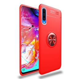 Slim Ring Case Samsung Galaxy A70 (SM-A705F)  - Röd