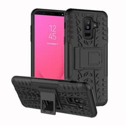 Støtsikkert deksel med stativ Samsung Galaxy J8 2018 (SM-J800F)  - Sv