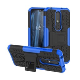 Støtsikkert deksel med stativ Samsung Nokia 6.1 Plus (TA-1083)  - Bl�