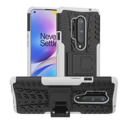 Stødbestandigt cover med stativ OnePlus 8 Pro (IN2020)  - hvid