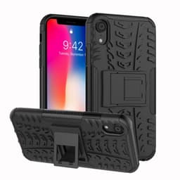 Iskunkestävä Suojakuori Apple iPhone XR (6.1 ")  - musta