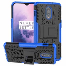 Støtsikkert deksel med stativ OnePlus 7  - Blå