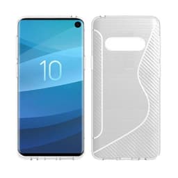 S Line silikondeksel Samsung Galaxy S10 (SM-G973F)  - Gjennomsiktig