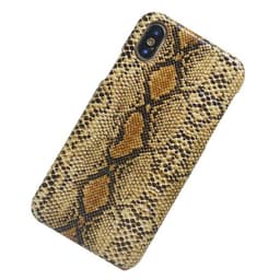 Kannettava KUORI Snake -kotelo Apple iPhone X / XS (5.8 ")  - ruskea