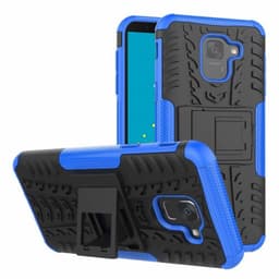 Iskunkestävä Suojakuori Samsung Galaxy J6 2018 (SM-J600F)  - sininen