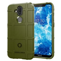 Rugged Shield suoja Nokia 8.1 2018: ksi (TA-1128)  - vihreä