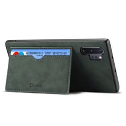 Denior nahka lyhyt suoja Samsung Galaxy Note 10 Plus (N975F)  - vihre�