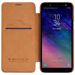 Nillkin Qin FlipCover Samsung Galaxy A6 Plus 2018 (SM-A610F)  - ruskea