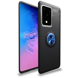 Slim Ring cover til Samsung Galaxy S20 Ultra (SM-G988F)  - Sort / Blå