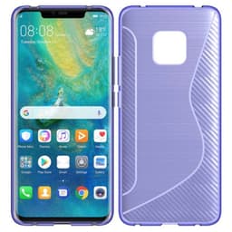 S-Line Silicone Cover til Huawei Mate 20 Pro (LYA-L29)  - lilla