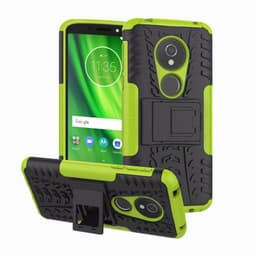 Iskunkestävä Suojakuori Motorola Moto G6 Play (XT1922)  - vihreä