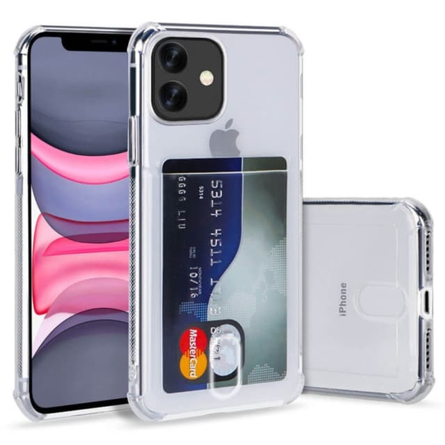 Silikonisuoja Apple iPhone 11 (6.1 ") -korttipaikalla