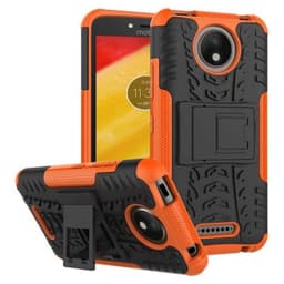 Iskunkestävä Suojakuori Motorola Moto C Plus (XT1723)  - oranssi
