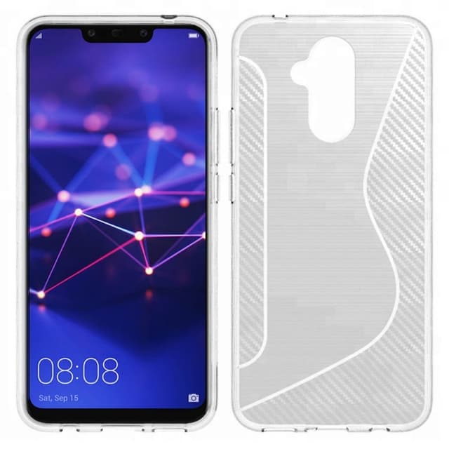 S Line Suojakuori Huawei Mate 20 Lite (SNE-LX1)  - läpinäkyvä